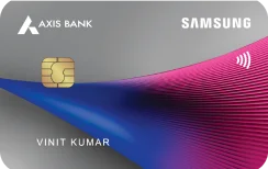 Samsung Axis Bank Signature Credit Card