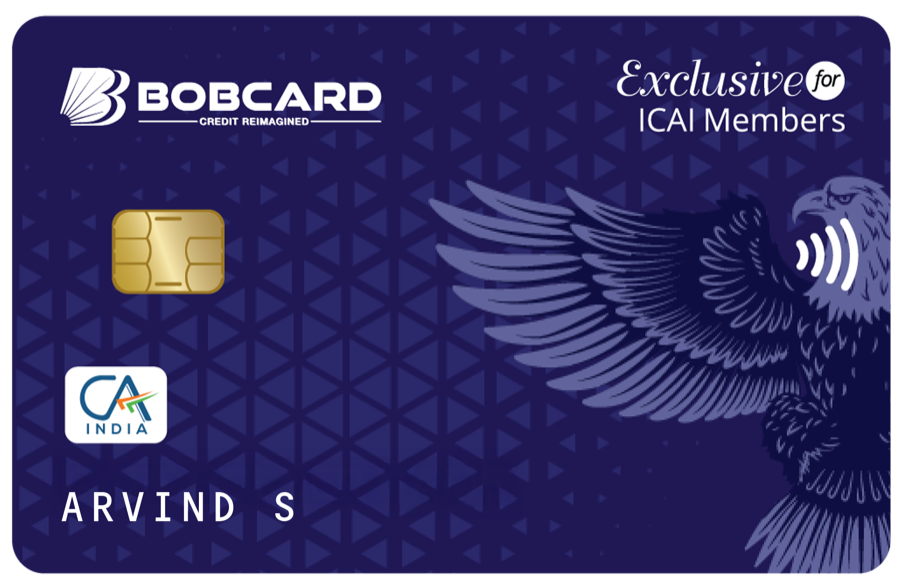 ICAI Exclusive BOBCARD Credit Card