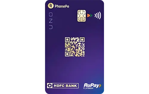 PhonePe HDFC Bank Uno Credit Card