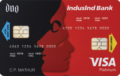 IndusInd Bank Duo Card