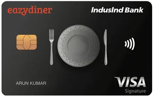 IndusInd Bank EazyDiner Signature Credit Card