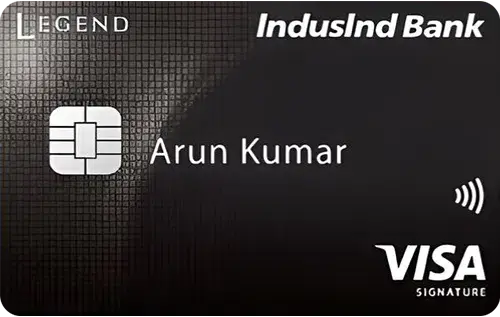 IndusInd Bank Legend Credit Card