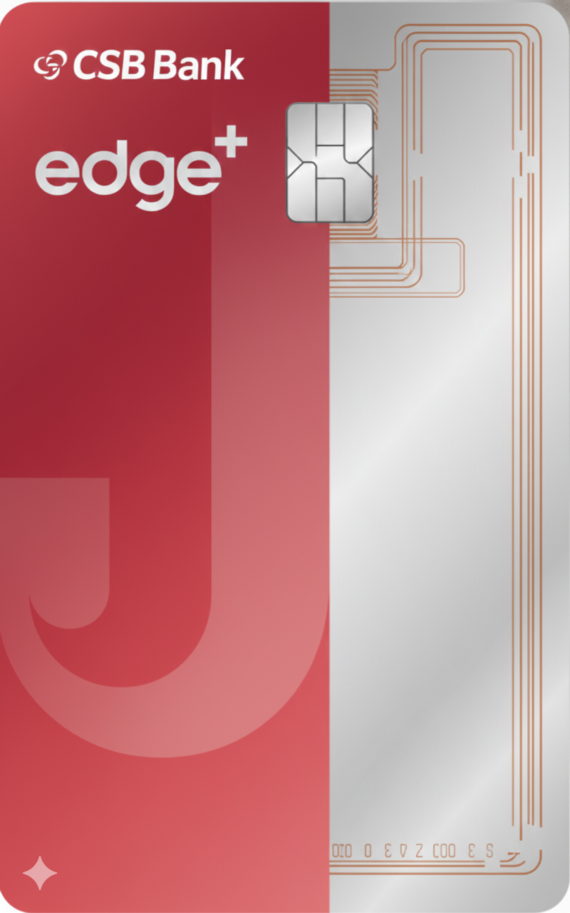 Jupiter Edge+ CSB Bank RuPay Credit Card
